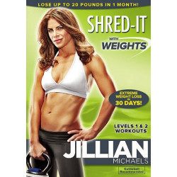 JILLIAN MICHAELS-SHRED IT WITH WEIGHTS (DVD) (FF/ENG/SPAN/2.0 DOL DIG)