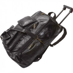 Embassy&trade; Italian Stone&trade; Design Genuine Leather Trolley/Backpack