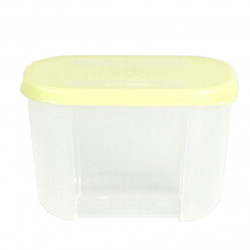Fitness Food/Fruit/Vegetable Containers Storage Box,yellow A