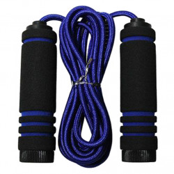 Jump Rope for Fitness Training,Athletic Speed Rope 3M Braided Rope Blue