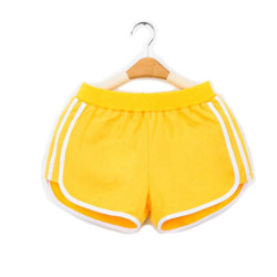Yellow Run Shorts Sport Shorts Fitness Summer Shorts Breathable Jogging Shorts