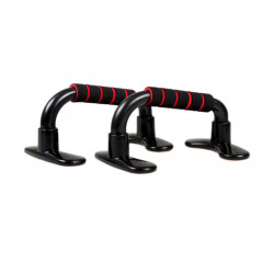 Fitness Push-up Bars Push up Stand Bar for Home Fitness, Black/Red