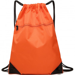 Drawstring Bag Unisex Gym Bag Sport Rucksack Shoulder Bag Hiking Backpack #10
