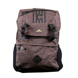 17" Premium Padded Fold Over Laptop Backpacks - Brown Case Pack 10
